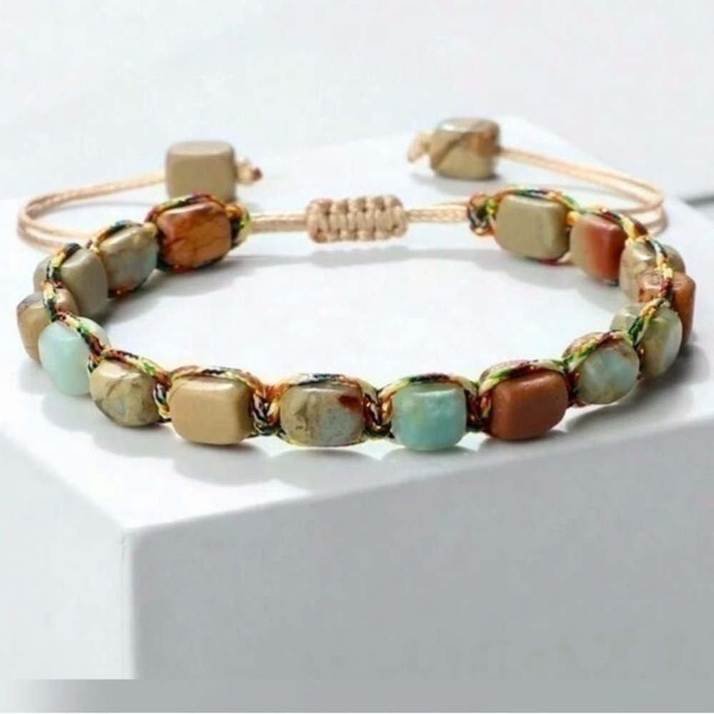 Natural Shoushan Stone Bracelet